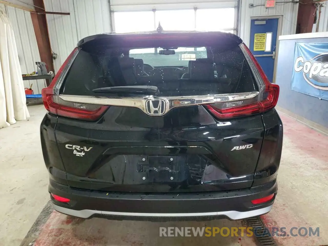 6 fotografías del automóvil dañado 5J6RW2H80LL047277 HONDA CRV 2020