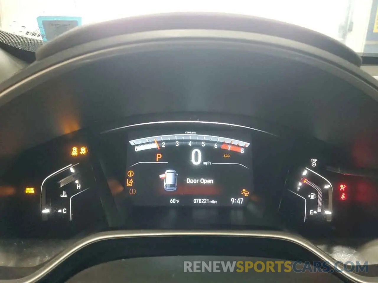 9 fotografías del automóvil dañado 5J6RW2H80LL047277 HONDA CRV 2020