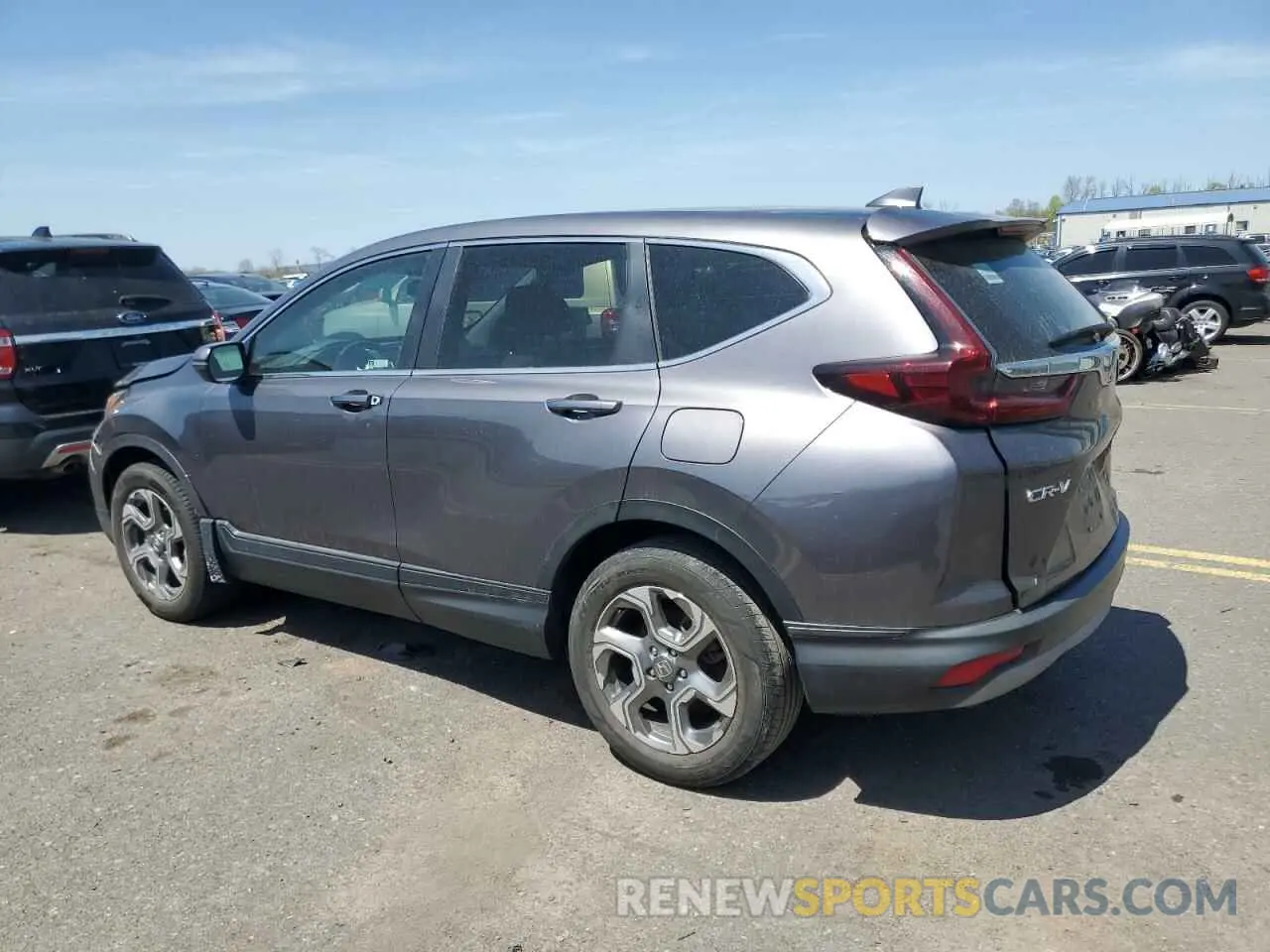 2 fotografías del automóvil dañado 5J6RW2H81LA016843 HONDA CRV 2020