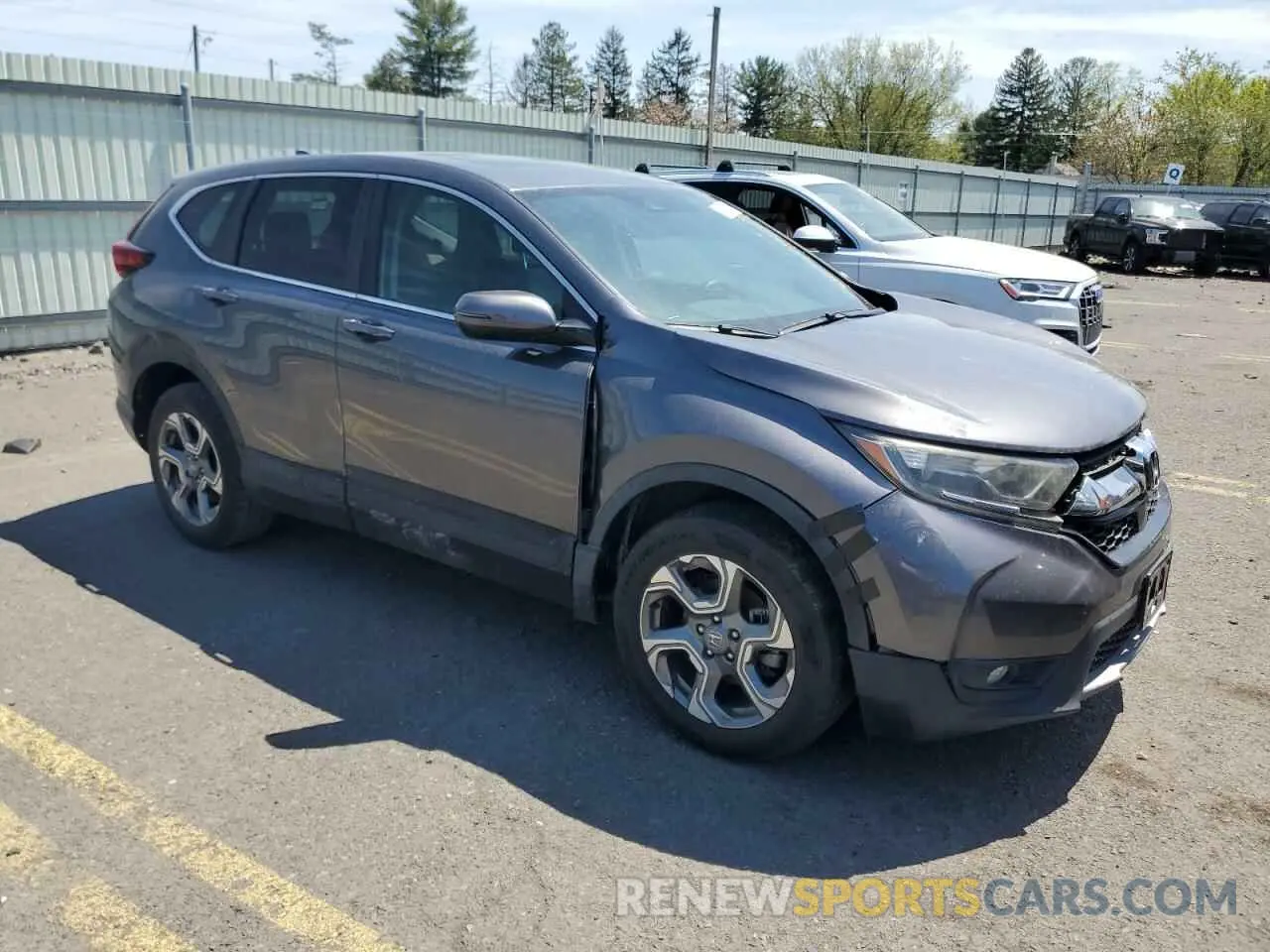 4 fotografías del automóvil dañado 5J6RW2H81LA016843 HONDA CRV 2020