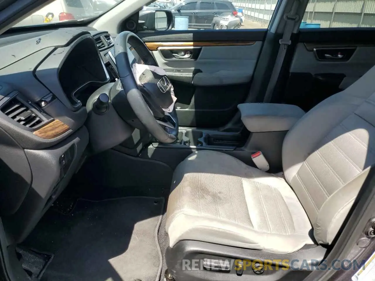 7 fotografías del automóvil dañado 5J6RW2H81LA016843 HONDA CRV 2020