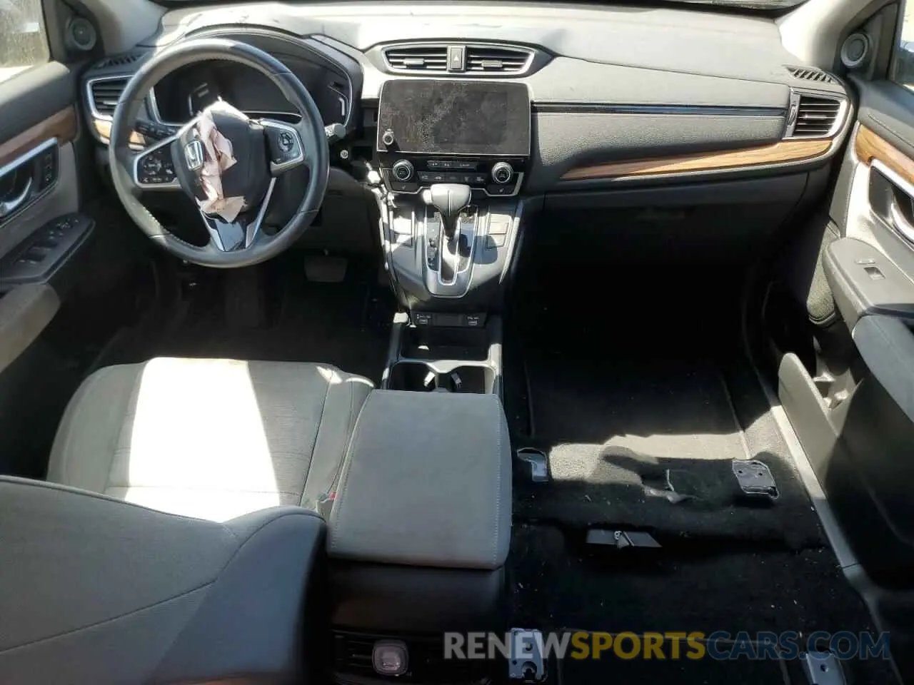 8 fotografías del automóvil dañado 5J6RW2H81LA016843 HONDA CRV 2020