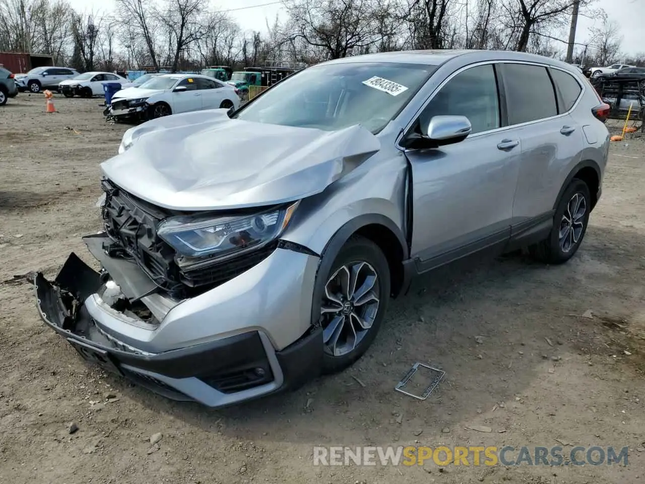 1 fotografías del automóvil dañado 5J6RW2H83LL008943 HONDA CRV 2020