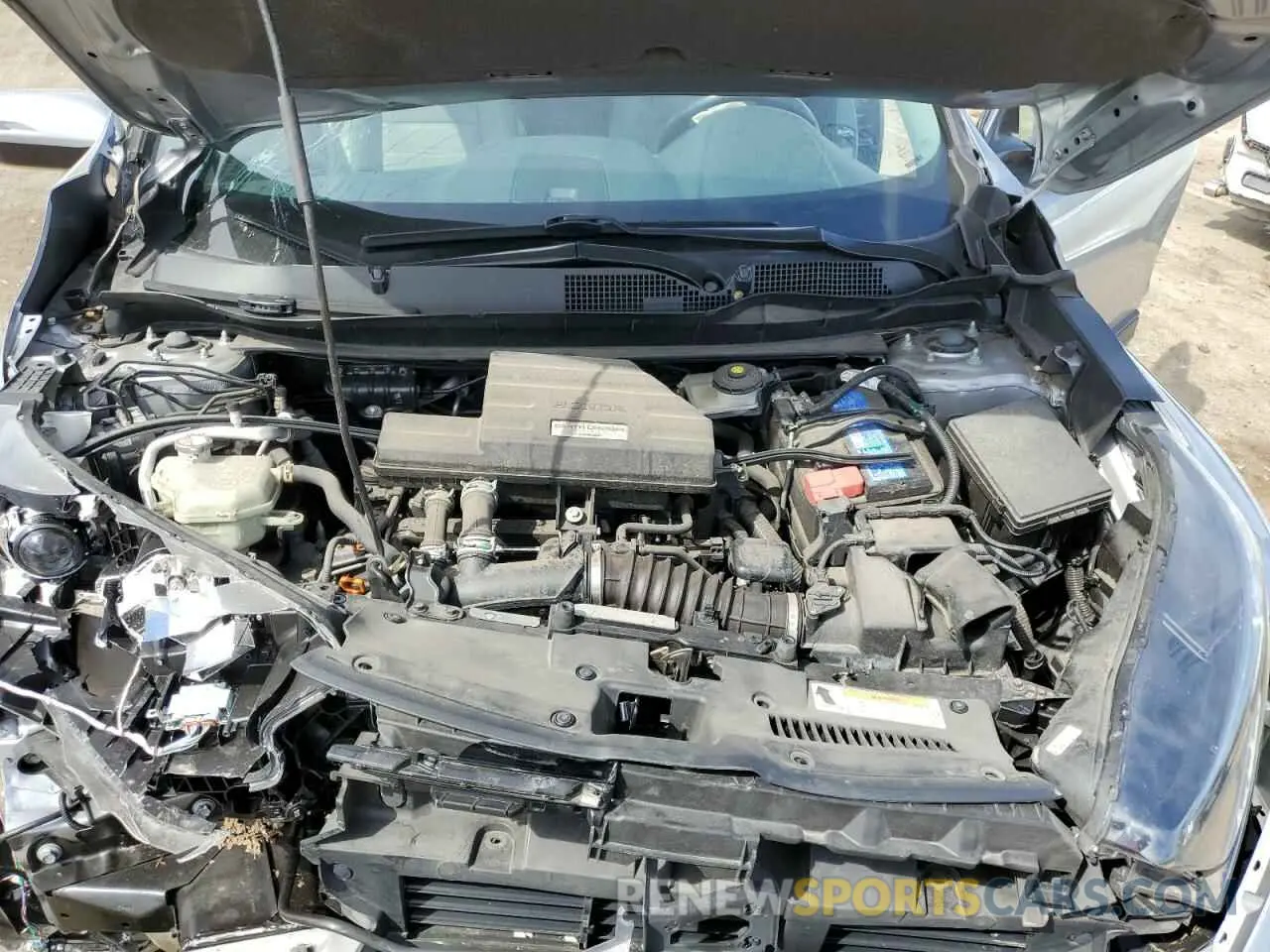 12 fotografías del automóvil dañado 5J6RW2H83LL008943 HONDA CRV 2020