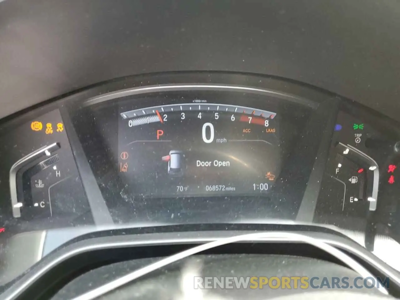 9 fotografías del automóvil dañado 5J6RW2H83LL008943 HONDA CRV 2020