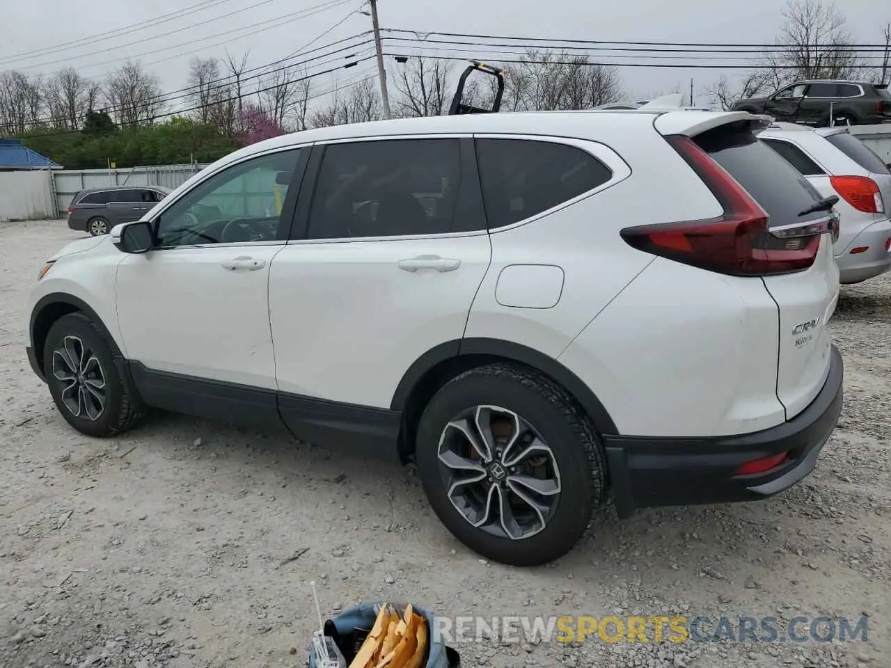 2 fotografías del automóvil dañado 5J6RW2H84LL031924 HONDA CRV 2020