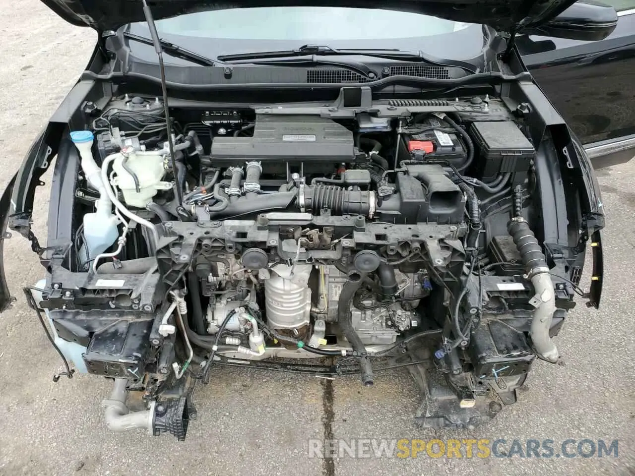 12 fotografías del automóvil dañado 5J6RW2H93LL014590 HONDA CRV 2020