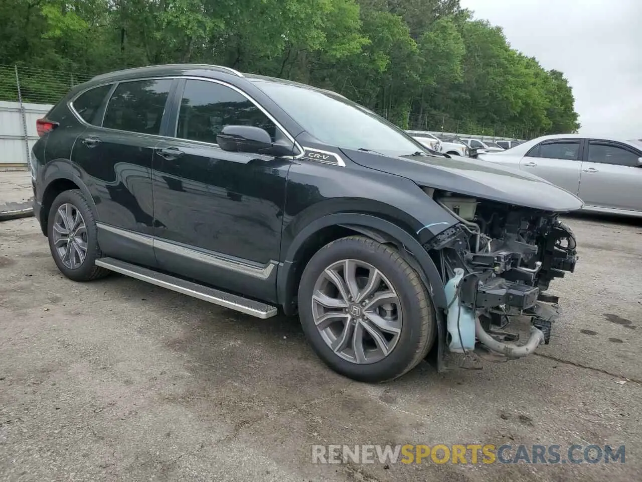 4 fotografías del automóvil dañado 5J6RW2H93LL014590 HONDA CRV 2020