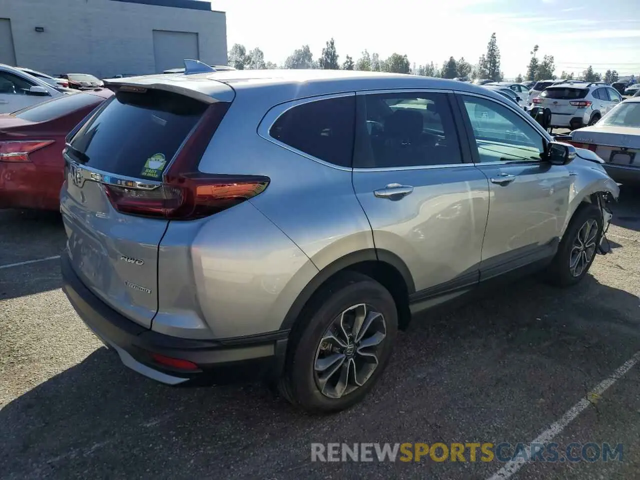 3 fotografías del automóvil dañado 7FART6H58LE011954 HONDA CRV 2020