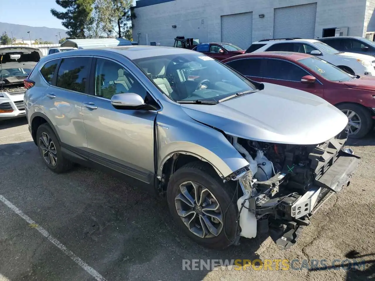 4 fotografías del automóvil dañado 7FART6H58LE011954 HONDA CRV 2020
