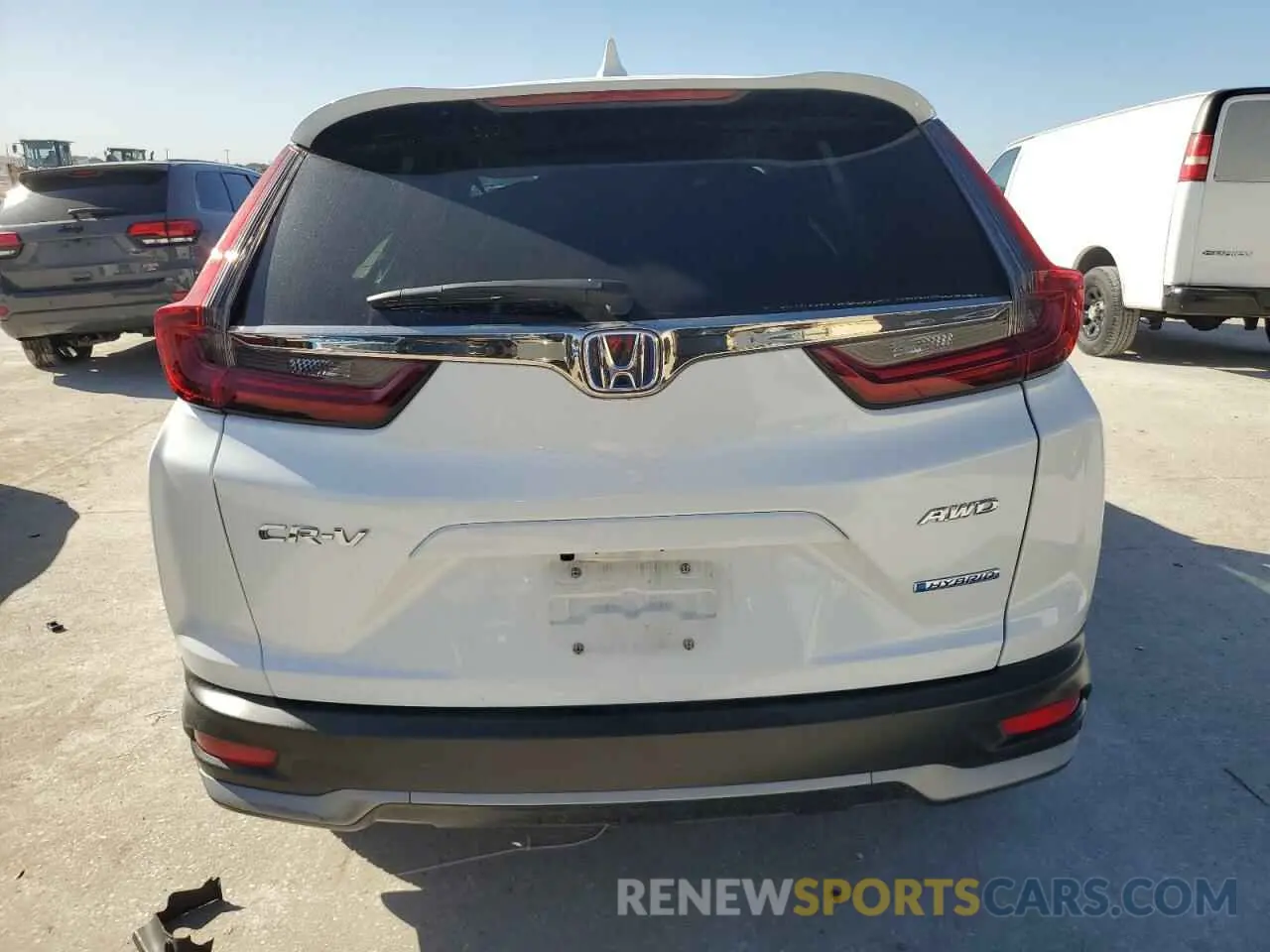 6 fotografías del automóvil dañado 7FART6H87LE003015 HONDA CRV 2020