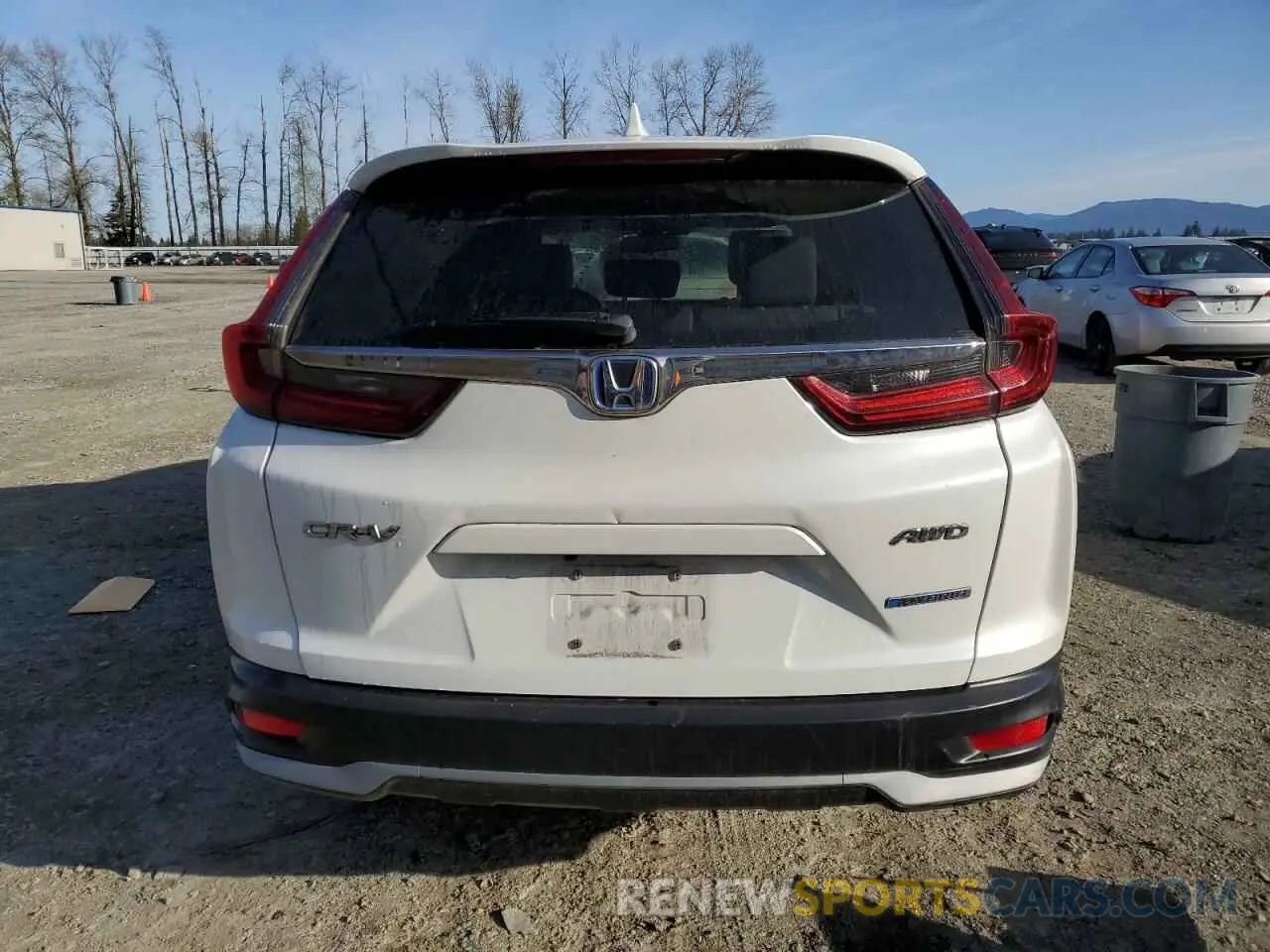 6 fotografías del automóvil dañado 7FART6H87LE012927 HONDA CRV 2020