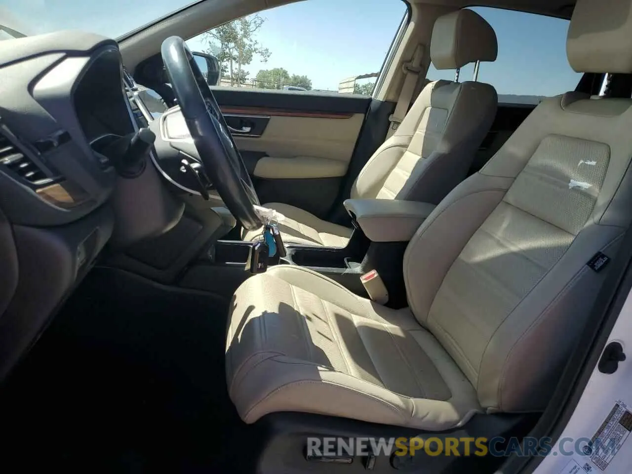 7 fotografías del automóvil dañado 7FART6H87LE022079 HONDA CRV 2020
