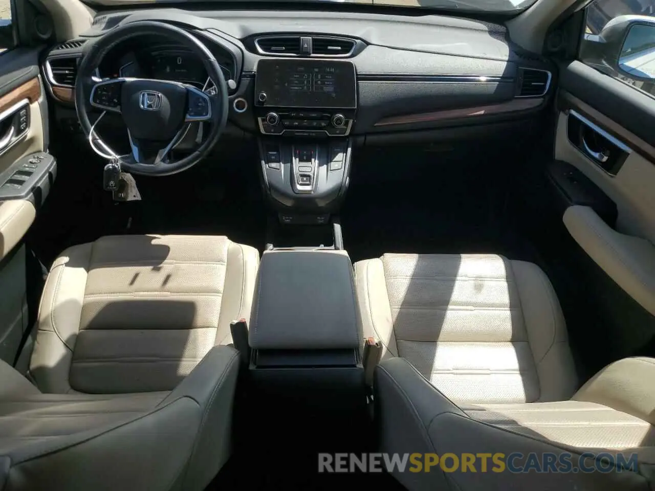 8 fotografías del automóvil dañado 7FART6H87LE022079 HONDA CRV 2020