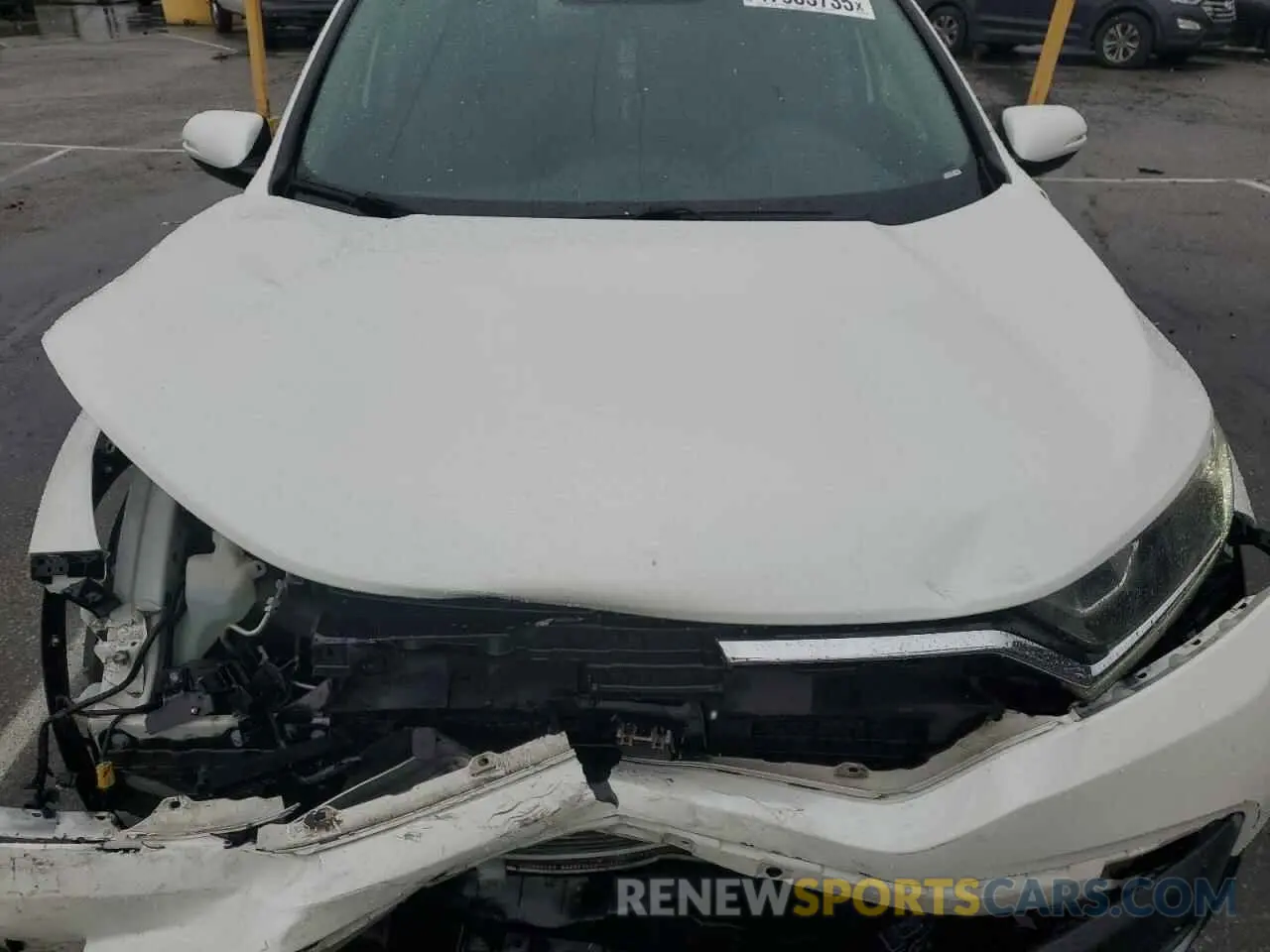 14 fotografías del automóvil dañado 7FARW1H51LE000529 HONDA CRV 2020