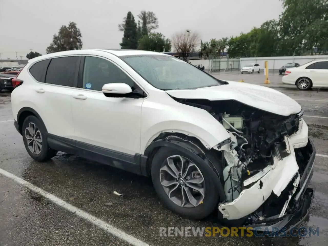4 fotografías del automóvil dañado 7FARW1H51LE000529 HONDA CRV 2020