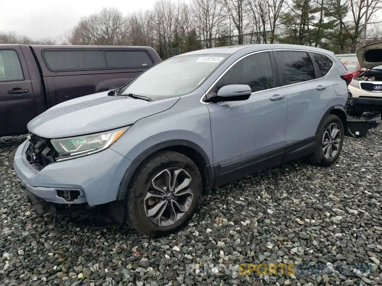 1 fotografías del automóvil dañado 7FARW1H52LE015279 HONDA CRV 2020