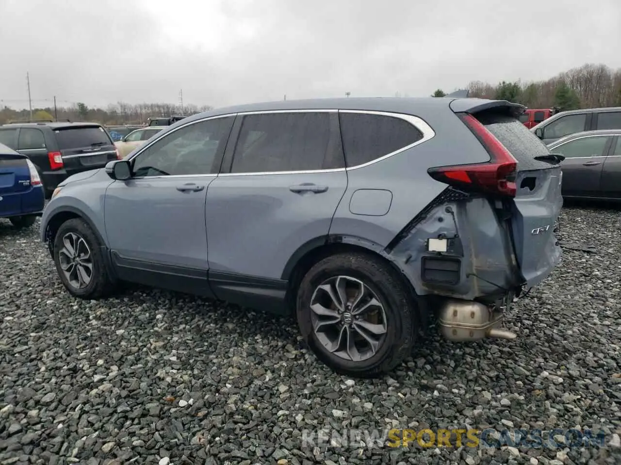 2 fotografías del automóvil dañado 7FARW1H52LE015279 HONDA CRV 2020