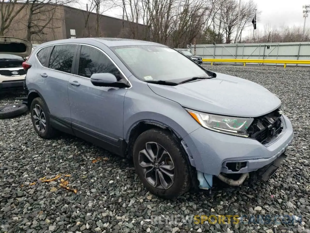 4 fotografías del automóvil dañado 7FARW1H52LE015279 HONDA CRV 2020
