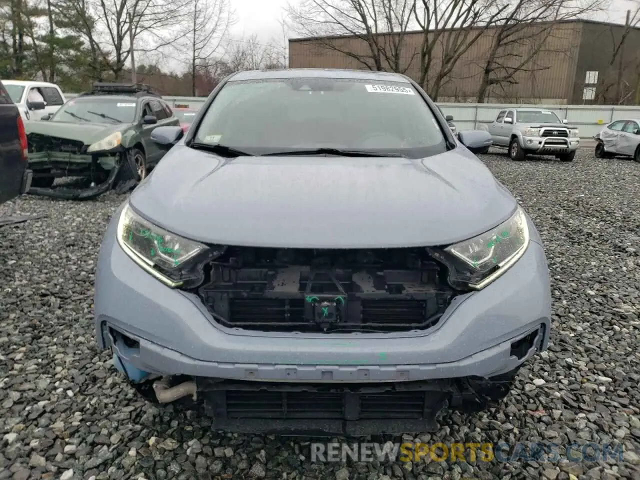 5 fotografías del automóvil dañado 7FARW1H52LE015279 HONDA CRV 2020