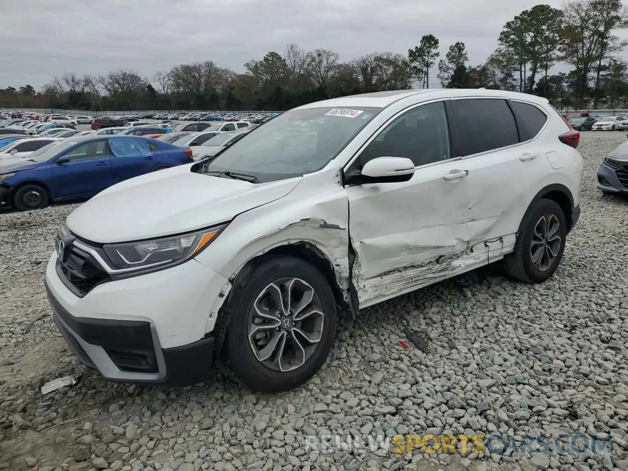 1 fotografías del automóvil dañado 7FARW1H55LE022582 HONDA CRV 2020