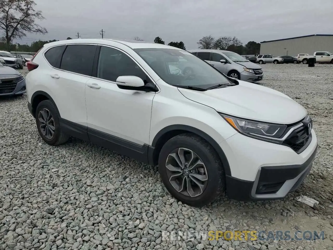 4 fotografías del automóvil dañado 7FARW1H55LE022582 HONDA CRV 2020