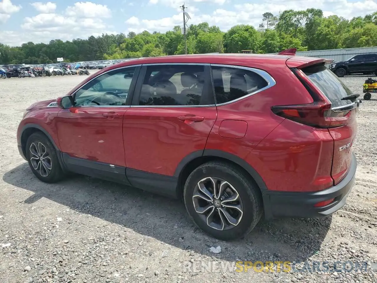 2 fotografías del automóvil dañado 7FARW1H56LE015690 HONDA CRV 2020