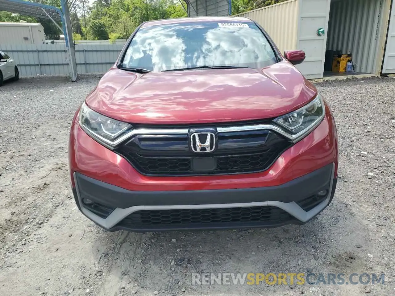 5 fotografías del automóvil dañado 7FARW1H56LE015690 HONDA CRV 2020