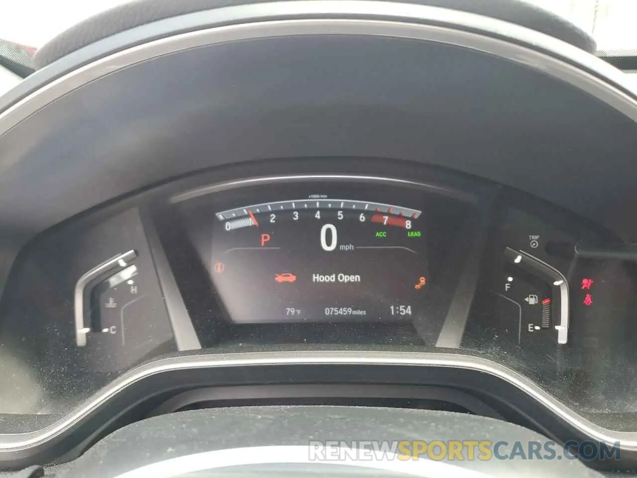 9 fotografías del automóvil dañado 7FARW1H56LE015690 HONDA CRV 2020