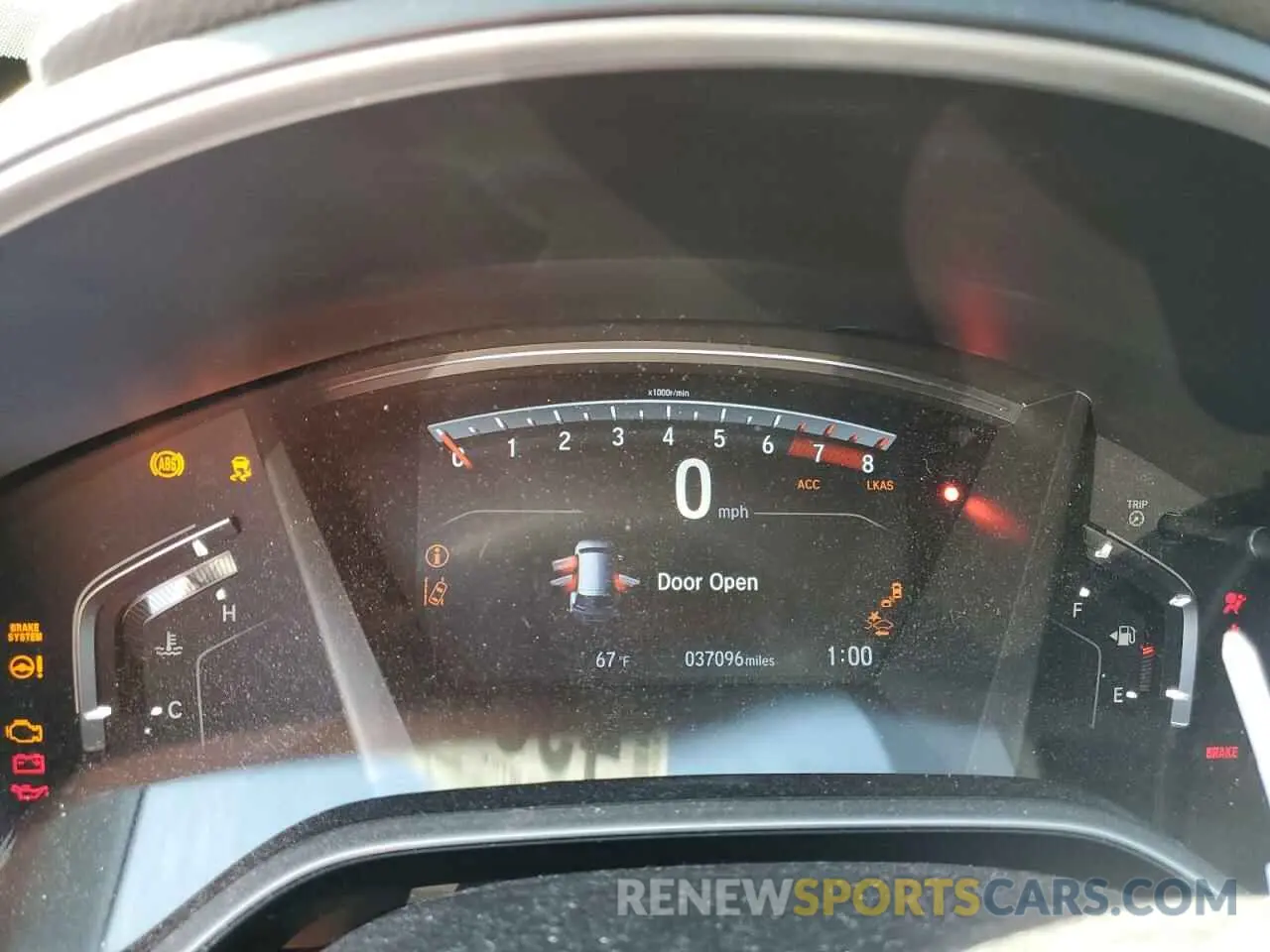 9 fotografías del automóvil dañado 7FARW1H59LE024271 HONDA CRV 2020