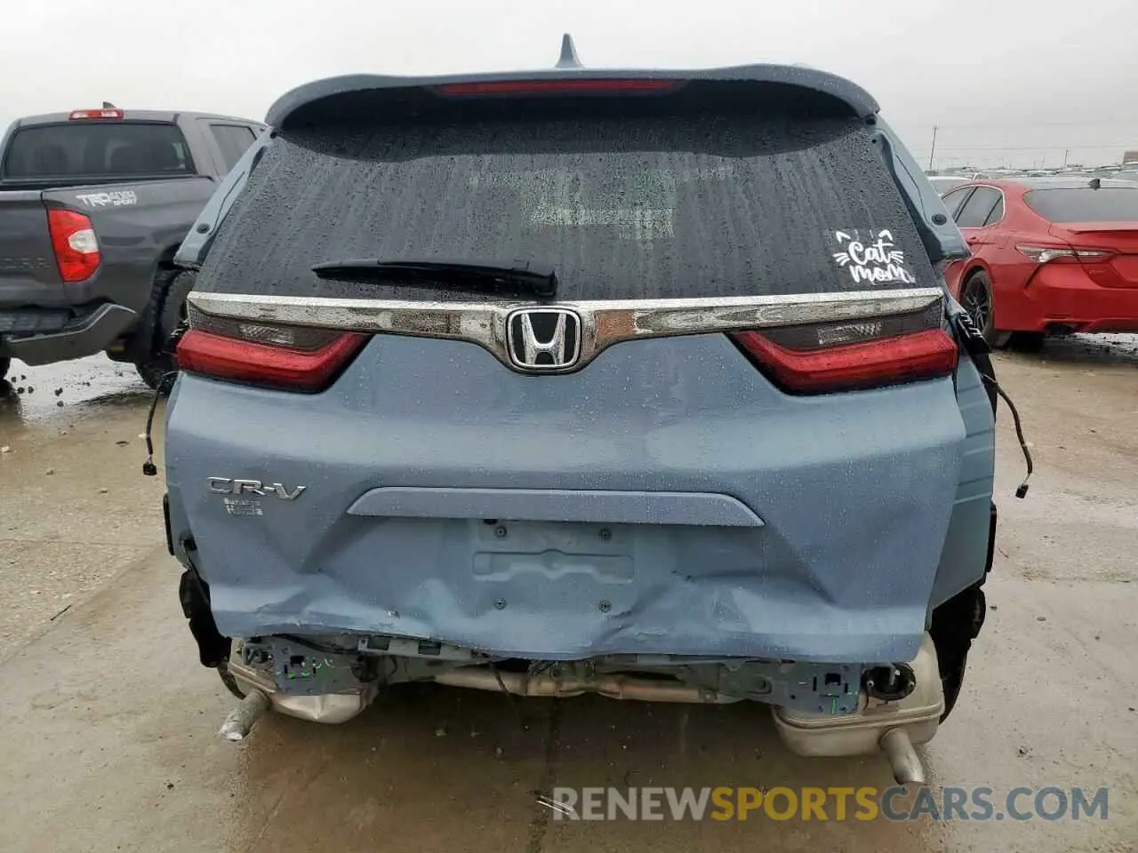 6 fotografías del automóvil dañado 7FARW1H80LE006820 HONDA CRV 2020