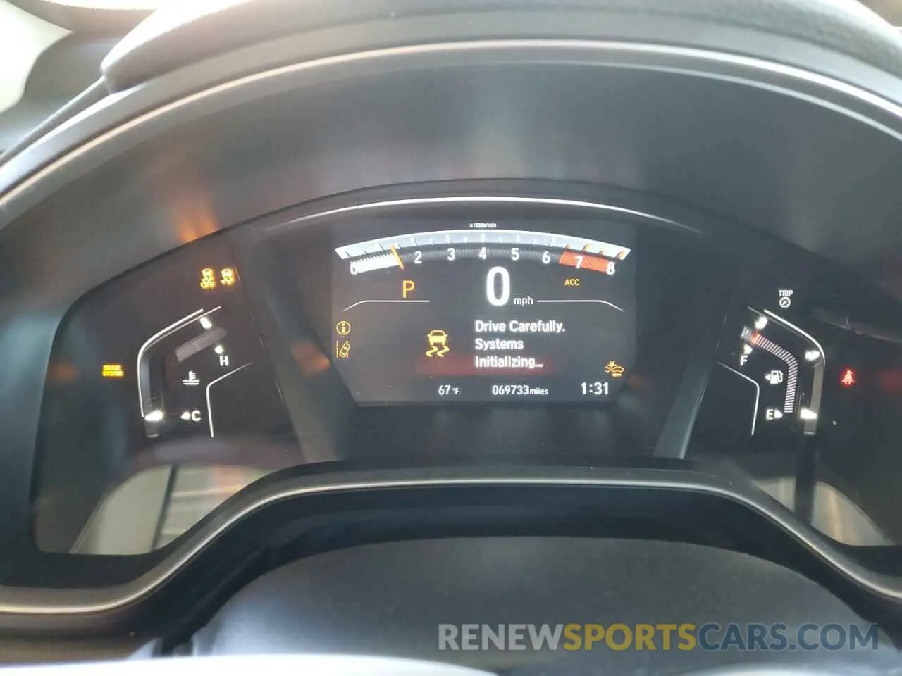 9 fotografías del automóvil dañado 7FARW1H84LE021546 HONDA CRV 2020