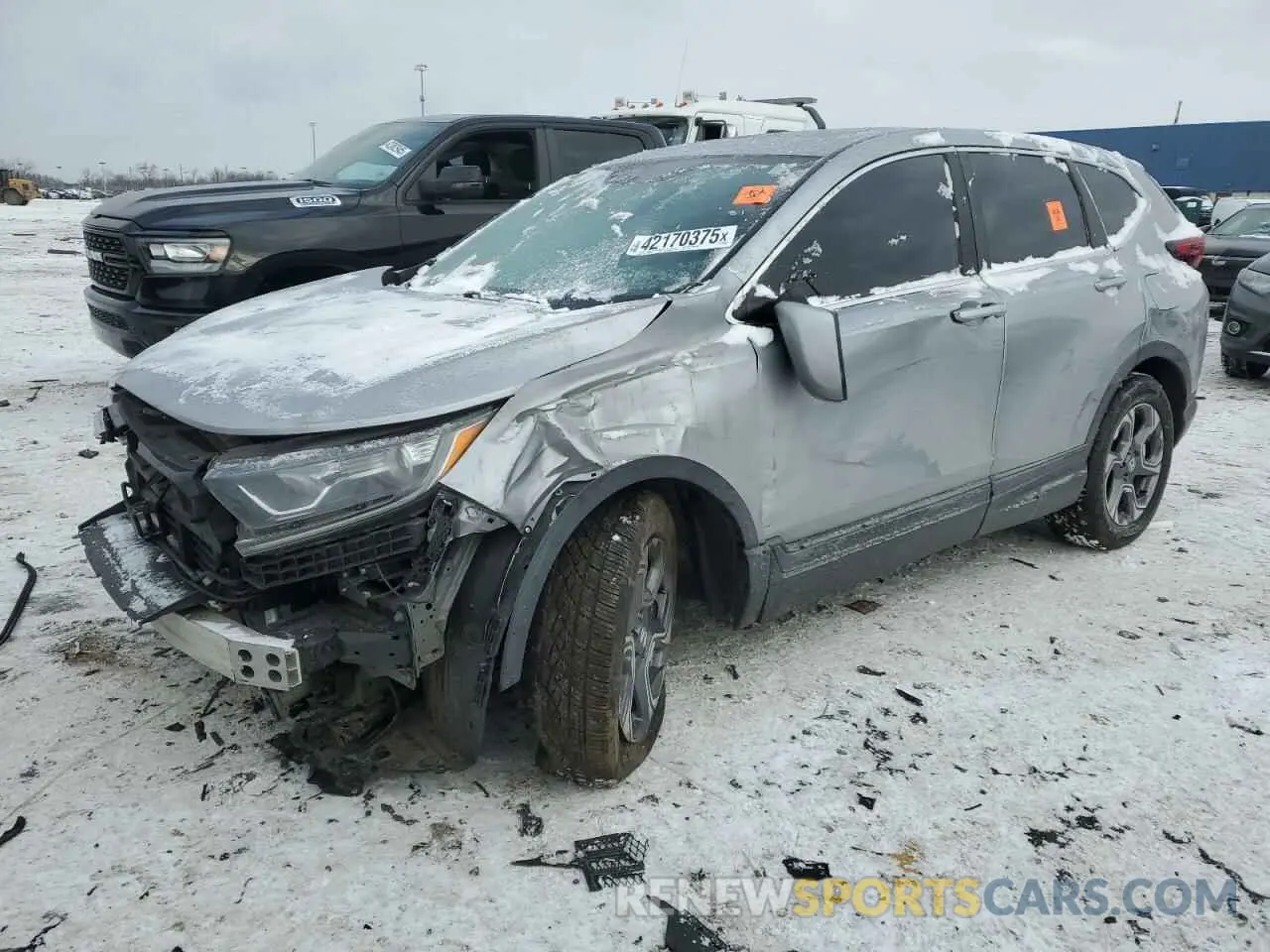 1 fotografías del automóvil dañado 7FARW1H86LE017319 HONDA CRV 2020