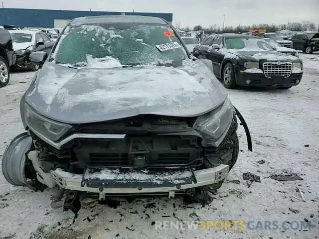 11 fotografías del automóvil dañado 7FARW1H86LE017319 HONDA CRV 2020
