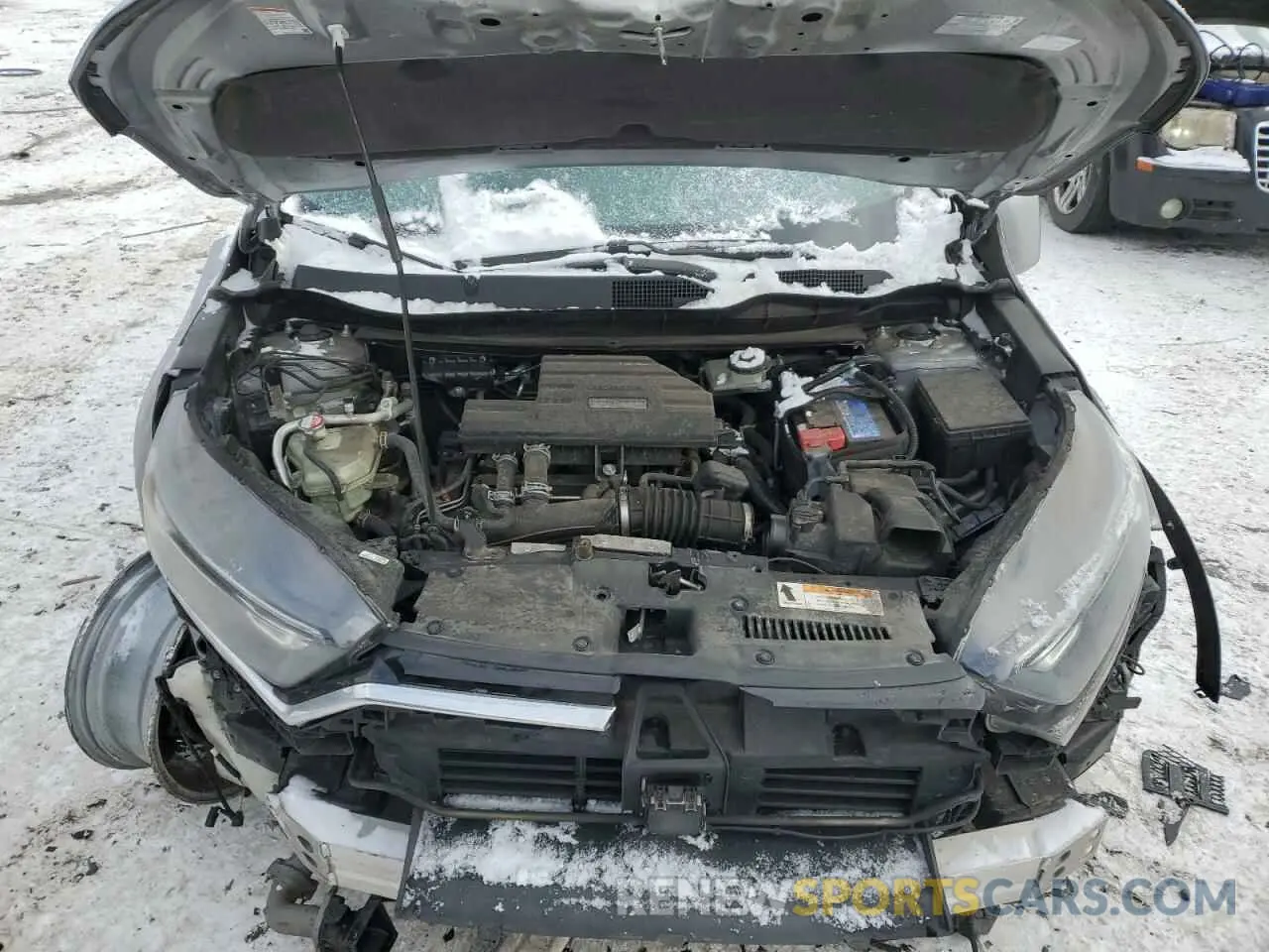 12 fotografías del automóvil dañado 7FARW1H86LE017319 HONDA CRV 2020