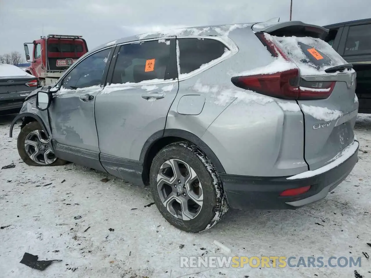 2 fotografías del automóvil dañado 7FARW1H86LE017319 HONDA CRV 2020