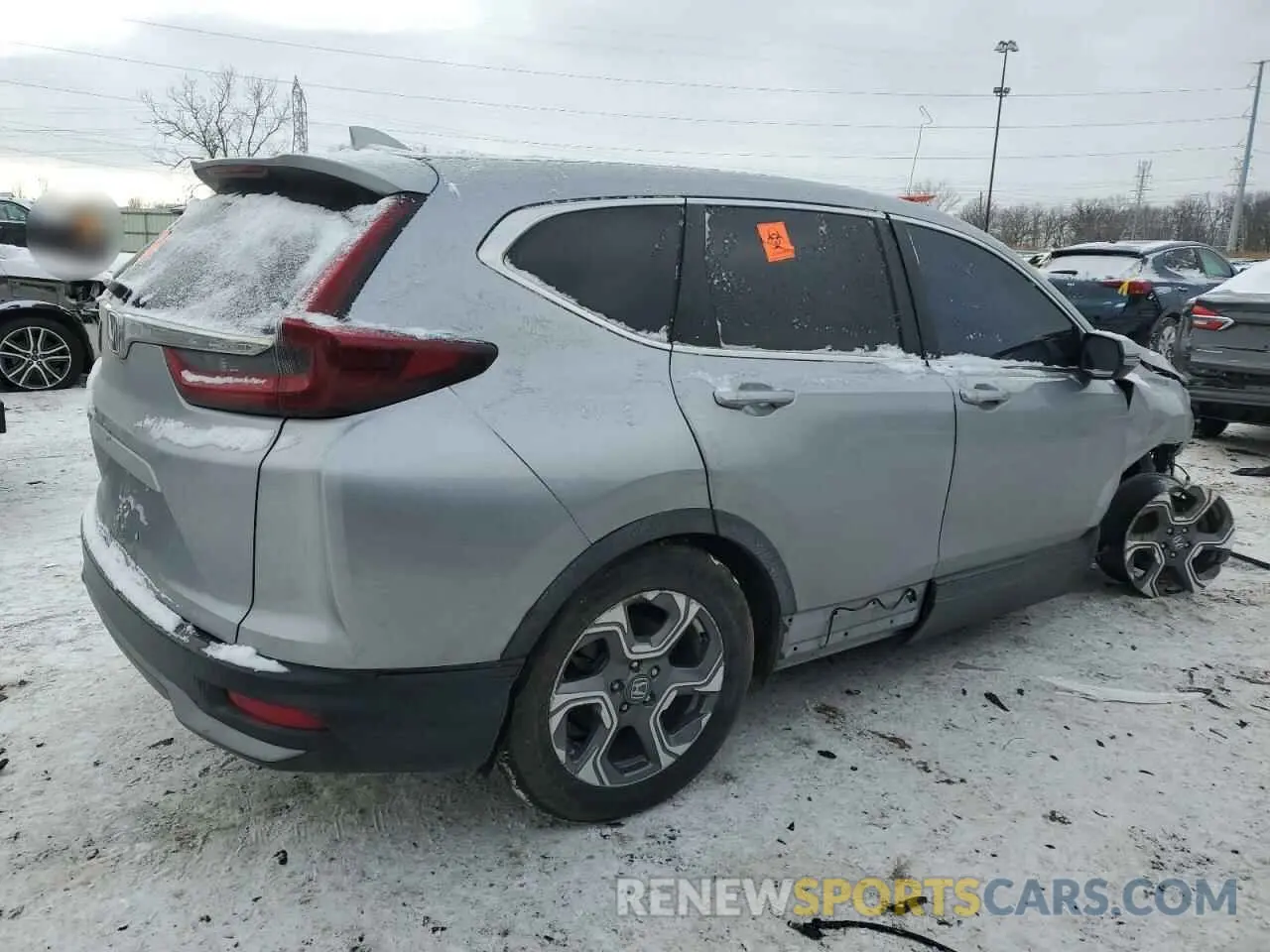 3 fotografías del automóvil dañado 7FARW1H86LE017319 HONDA CRV 2020