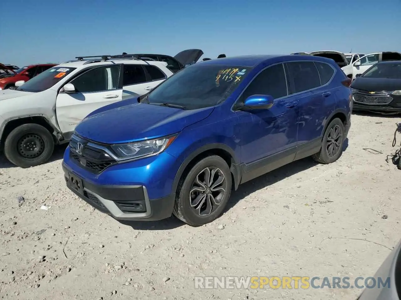 1 fotografías del automóvil dañado 7FARW1H87LE006703 HONDA CRV 2020