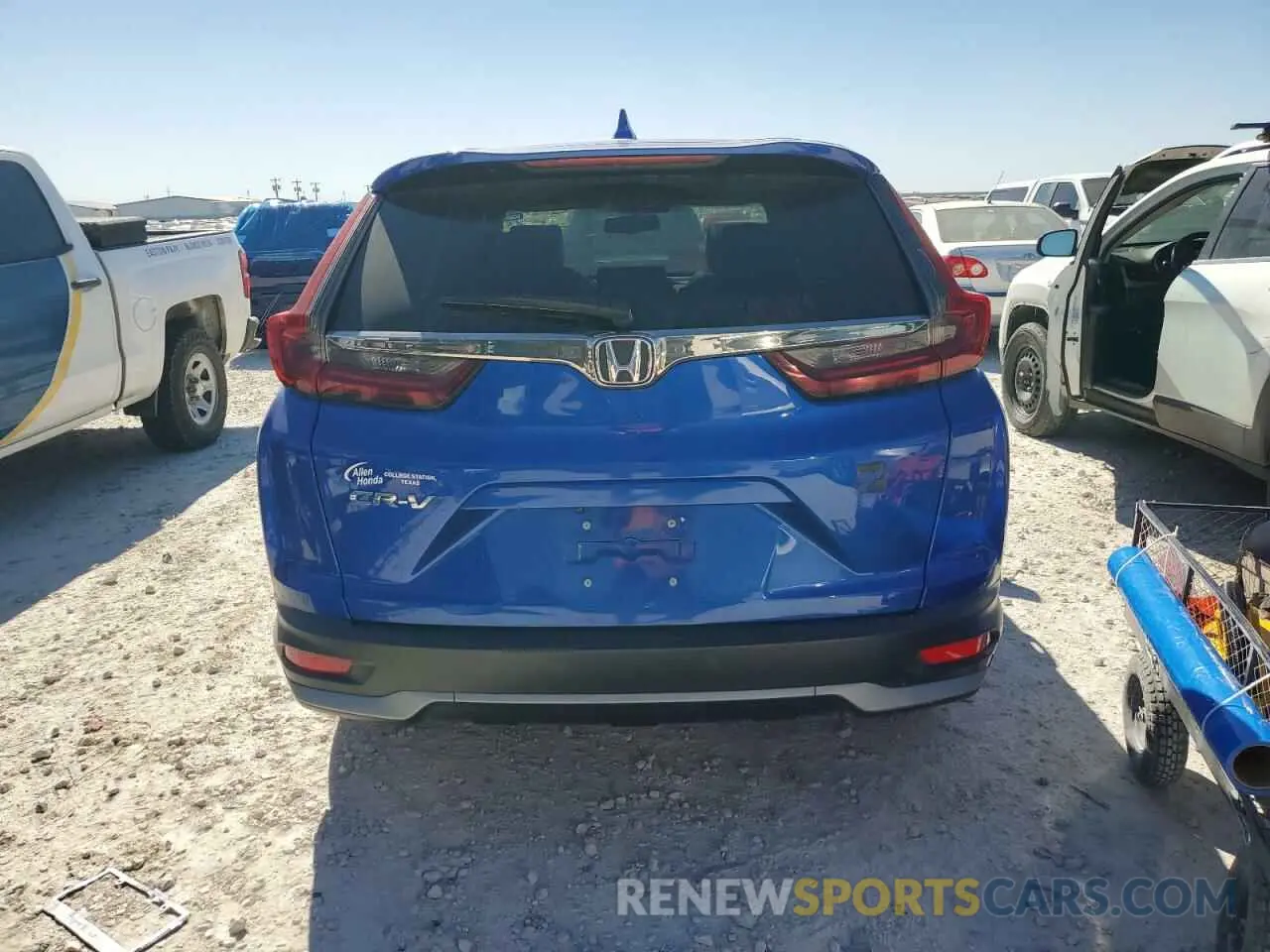 6 fotografías del automóvil dañado 7FARW1H87LE006703 HONDA CRV 2020