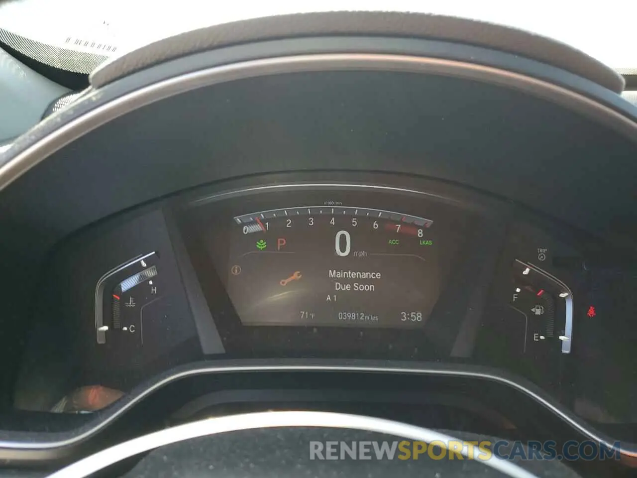 9 fotografías del automóvil dañado 7FARW1H87LE006703 HONDA CRV 2020