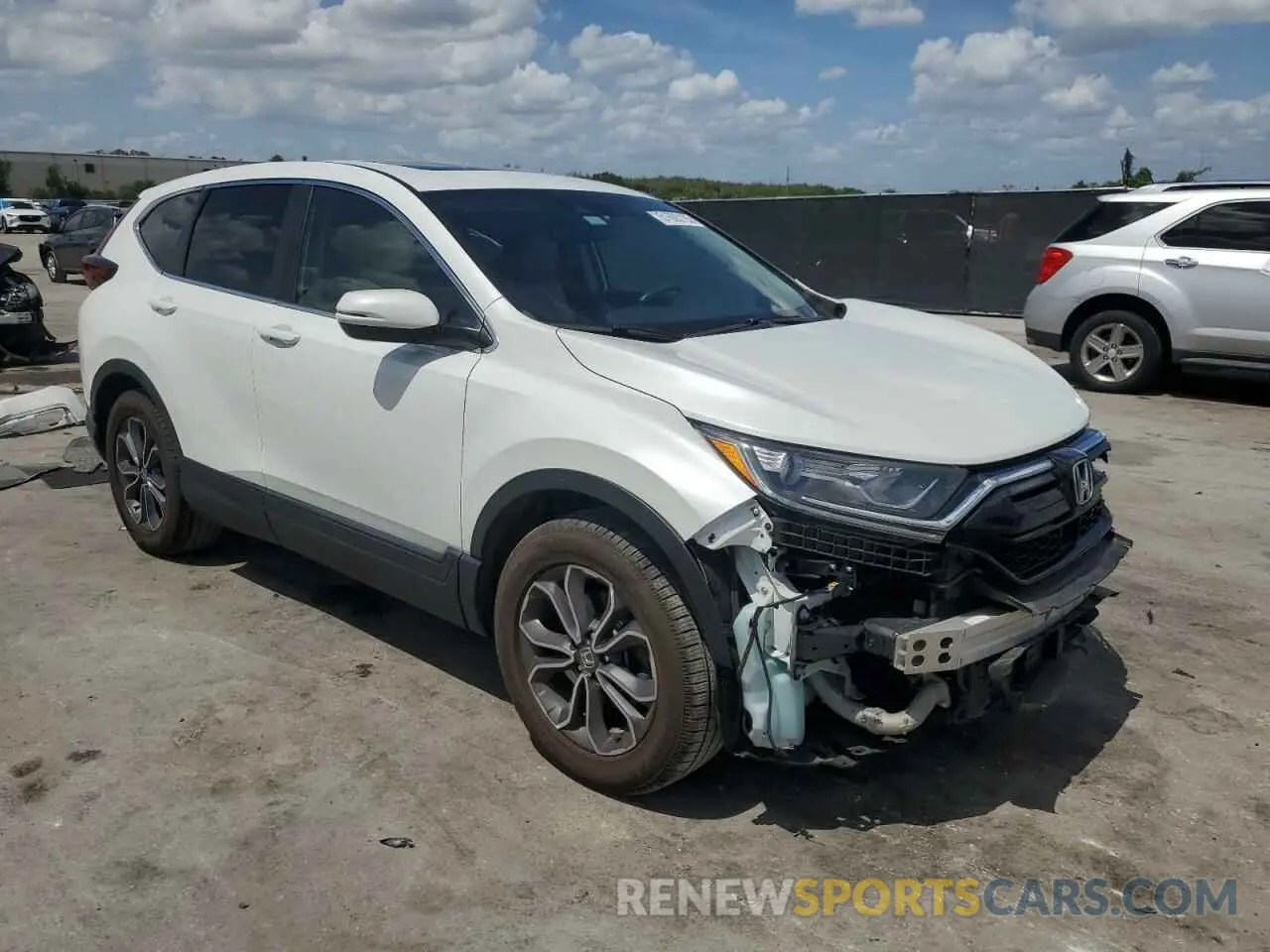 4 fotografías del automóvil dañado 7FARW1H8XLE030025 HONDA CRV 2020
