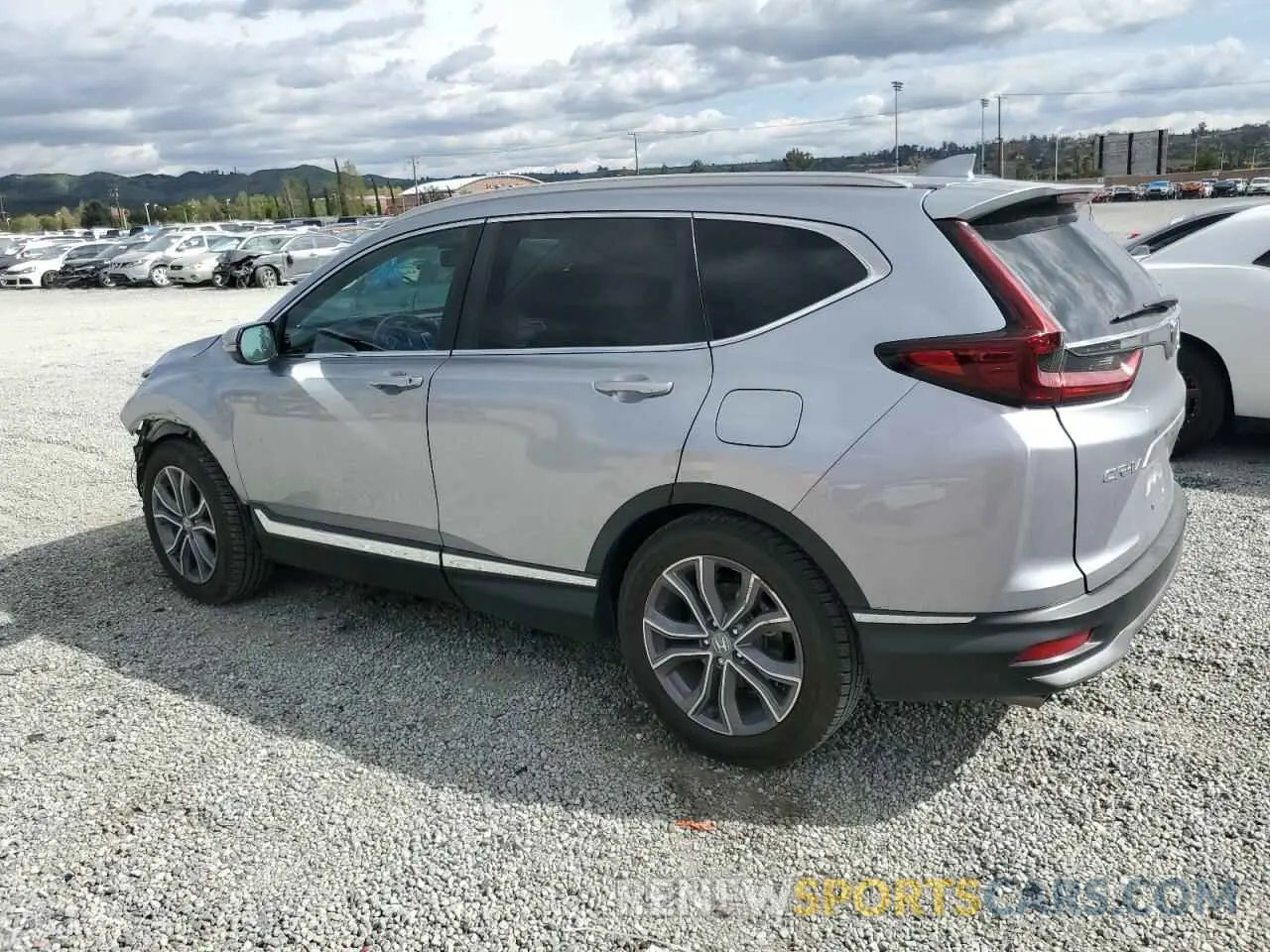 2 fotografías del automóvil dañado 7FARW1H90LE001447 HONDA CRV 2020