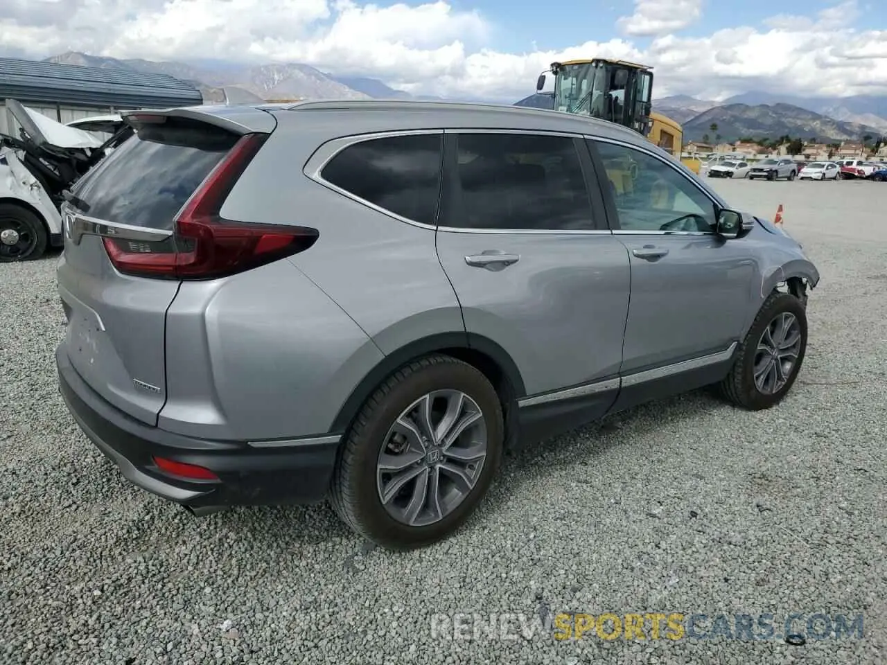 3 fotografías del automóvil dañado 7FARW1H90LE001447 HONDA CRV 2020