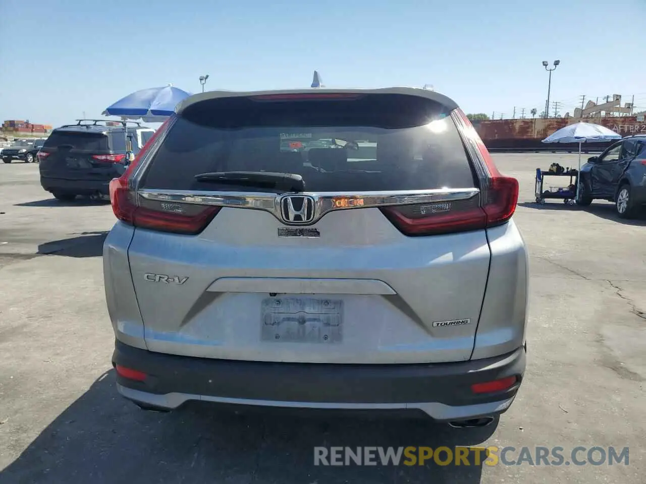 6 fotografías del automóvil dañado 7FARW1H92LE002180 HONDA CRV 2020