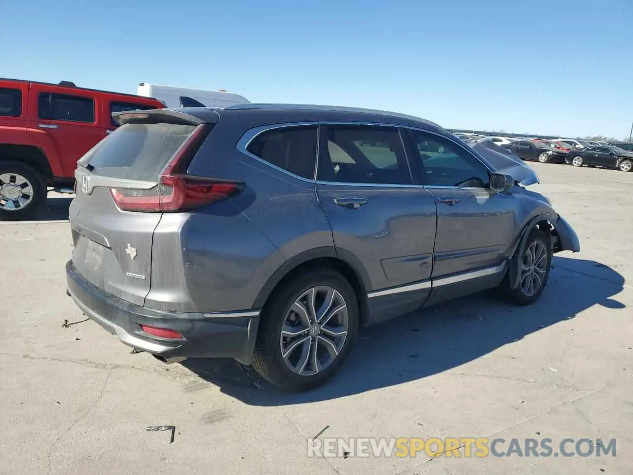 3 fotografías del automóvil dañado 7FARW1H95LE002254 HONDA CRV 2020