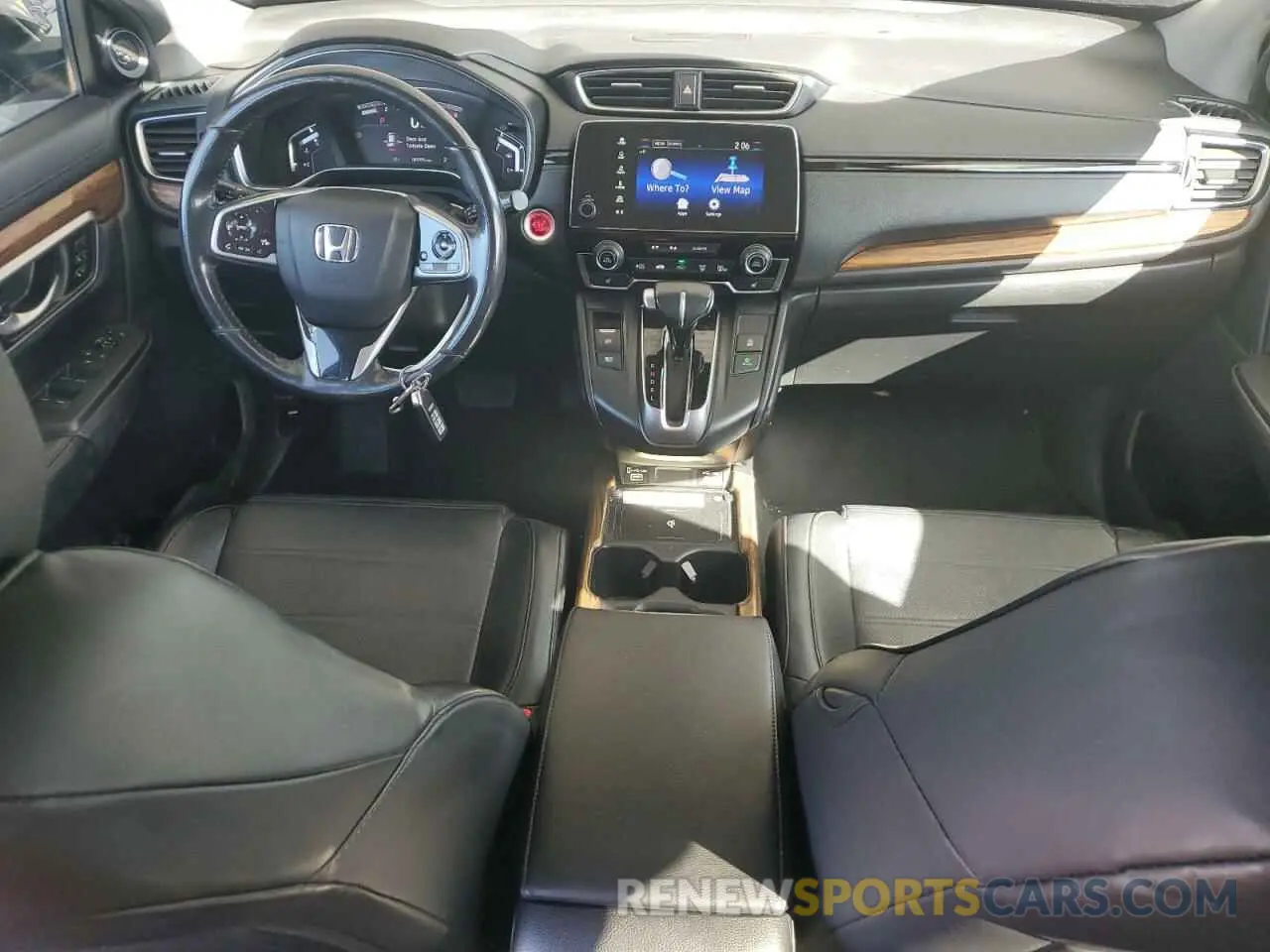 8 fotografías del automóvil dañado 7FARW1H95LE009818 HONDA CRV 2020