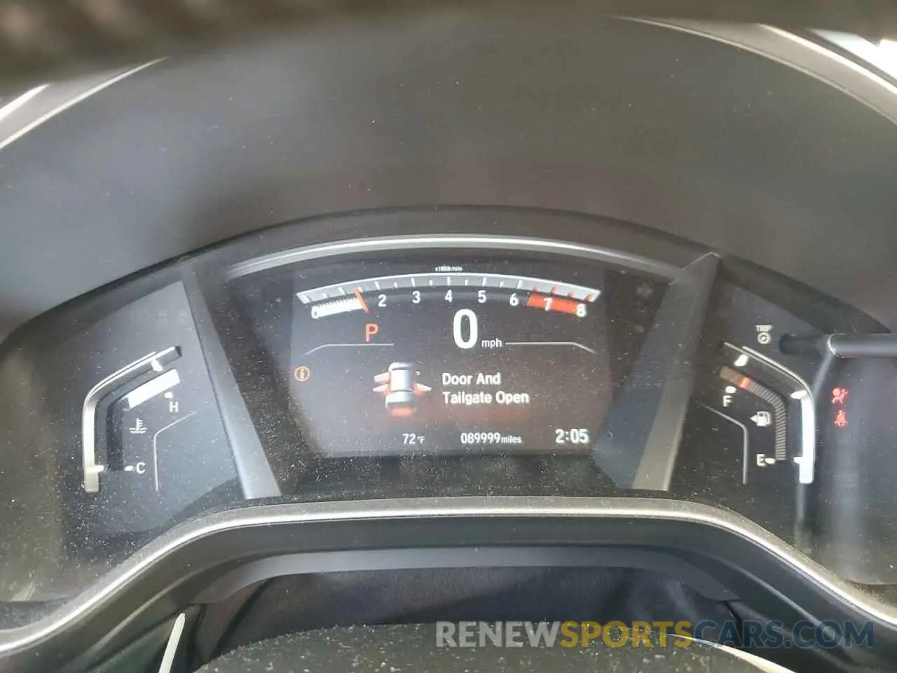 9 fotografías del automóvil dañado 7FARW1H95LE009818 HONDA CRV 2020