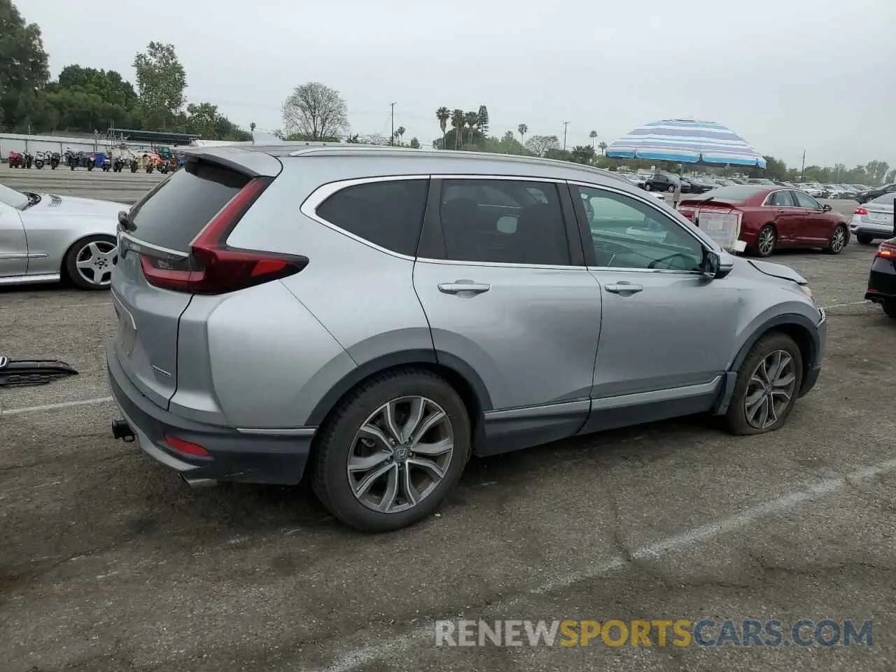 3 fotografías del automóvil dañado 7FARW1H96LE006653 HONDA CRV 2020
