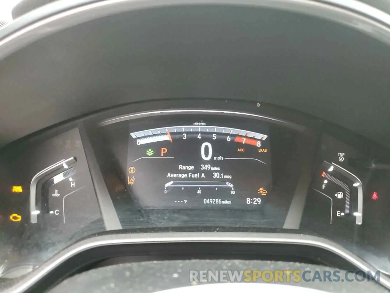 9 fotografías del automóvil dañado 7FARW1H96LE006653 HONDA CRV 2020