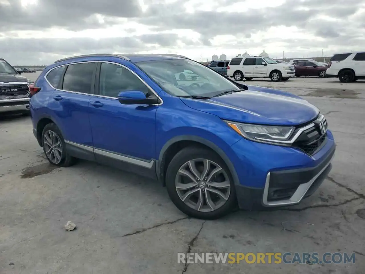 4 fotografías del automóvil dañado 7FARW1H97LE008024 HONDA CRV 2020